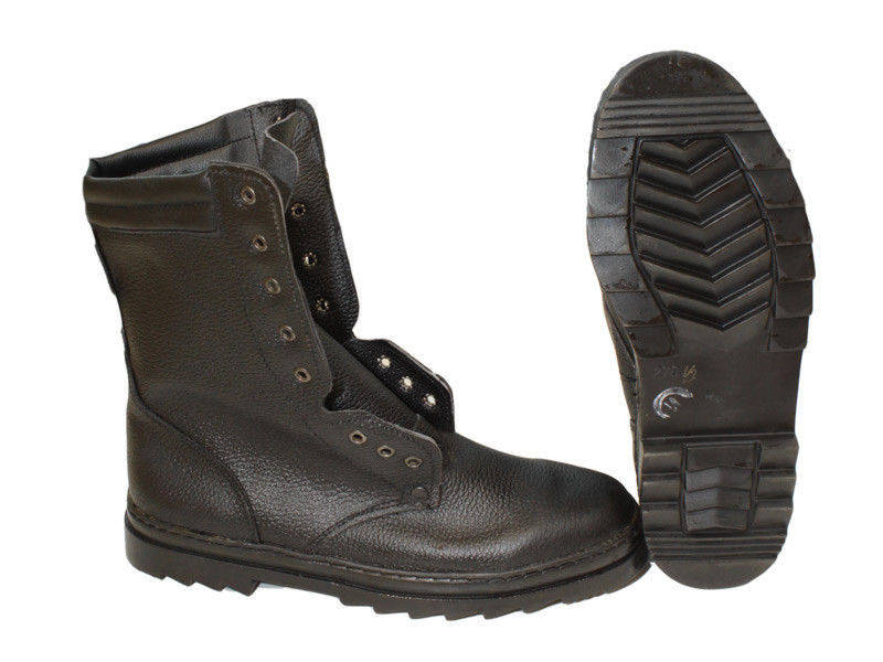 

Берцы-классика. Клеепрошивные ( юфтевые (кирза)), Черный