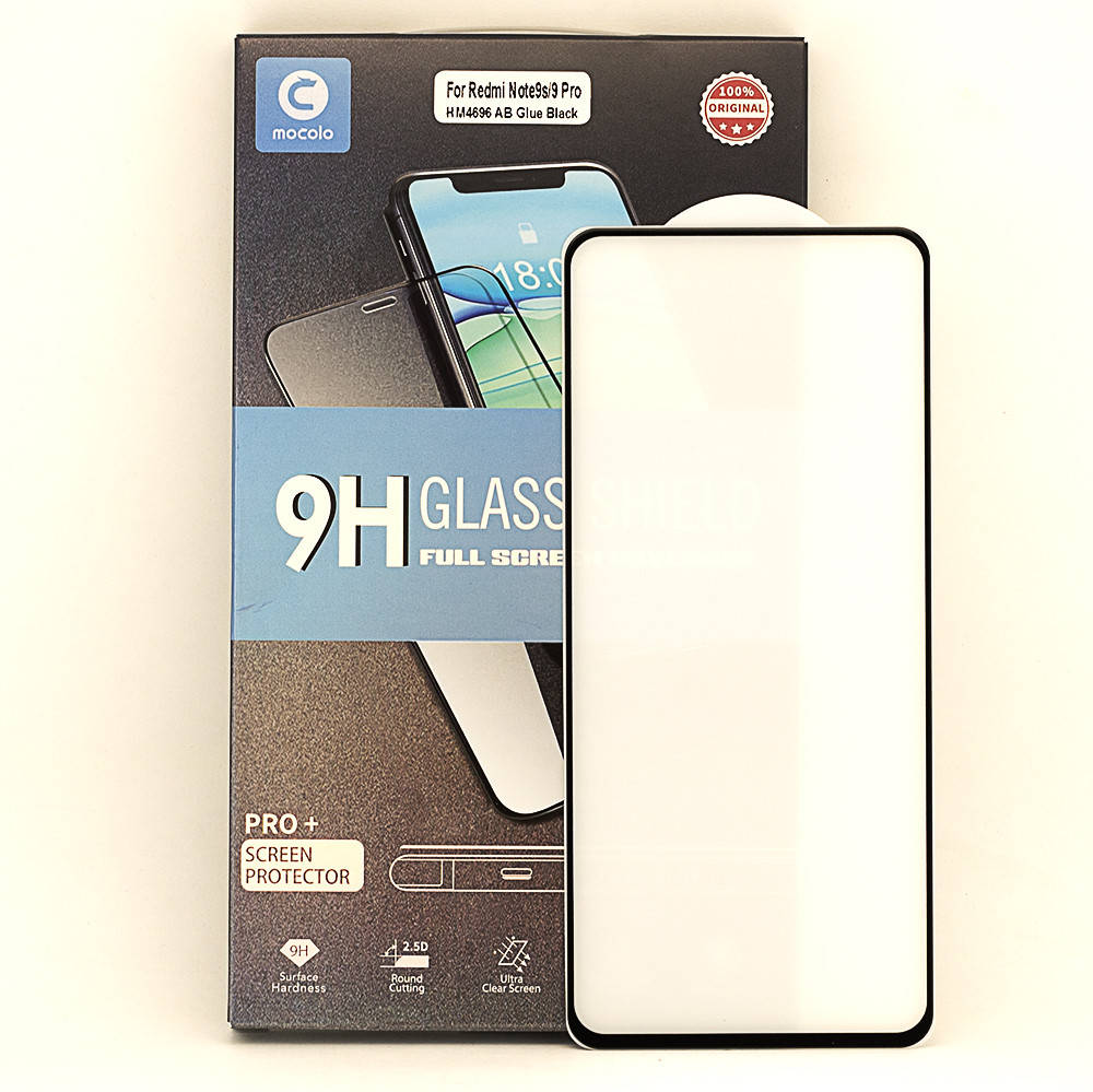 

Защитное стекло Mocolo 5D Full Glue для Xiaomi Redmi Note 9S полноэкранное черное