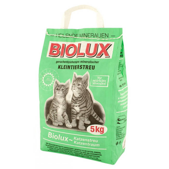 

Biolux Комкующийся бентонитовый наполнитель 5 кг