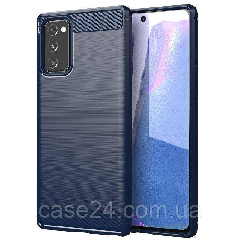 

TPU чехол накладка Urban для Samsung Galaxy M52 (на самсунг м52) синий