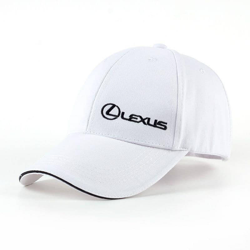 

Кепка, бейсболка "CAP COTTON" с логотипом автомобиля (LEXUS (Белая)), Белый