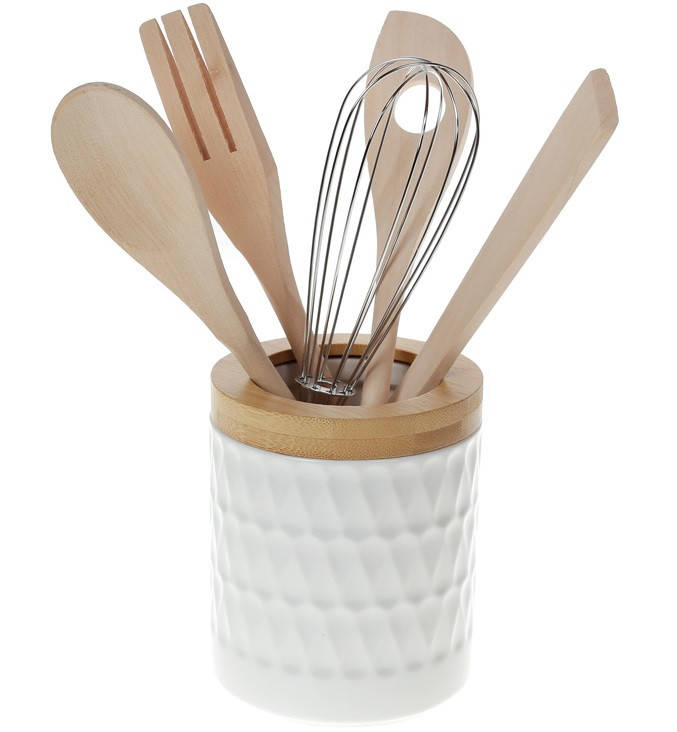 

Настольная подставка для столовых приборов с принадлежностями Naturel 26 см