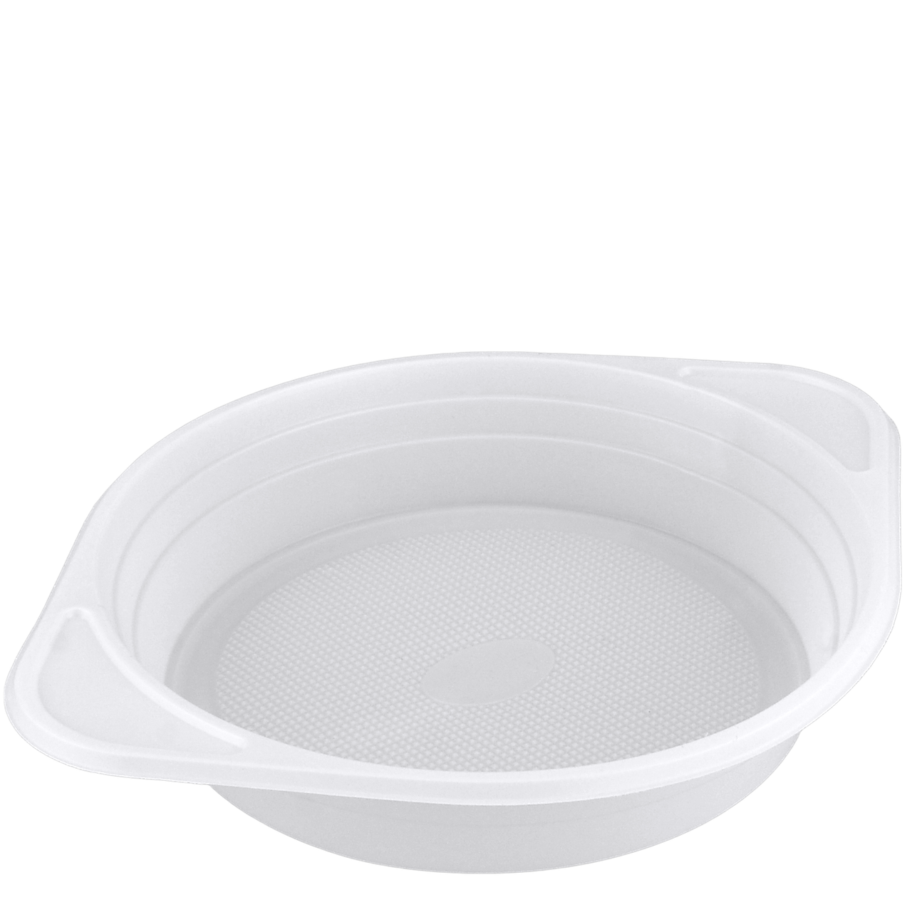 

Тарелка пластиковая суповая 350 мл белая, Белый