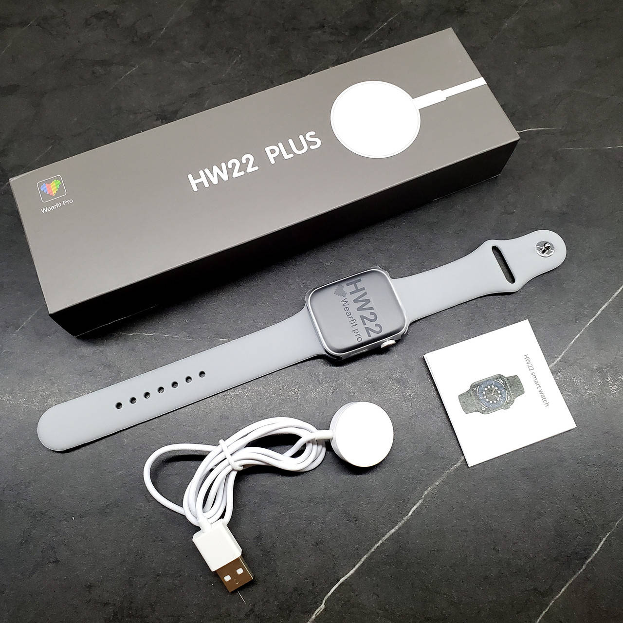 

Смарт часы Smart Watch Apl Watch Series 6 HW22 Plus 44mm Aluminium, голосовой вызов