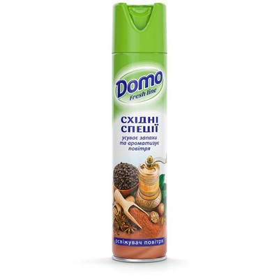 

Освежитель воздуха Домо / "DOMO Fresh line"- Восточные специи 300мл.