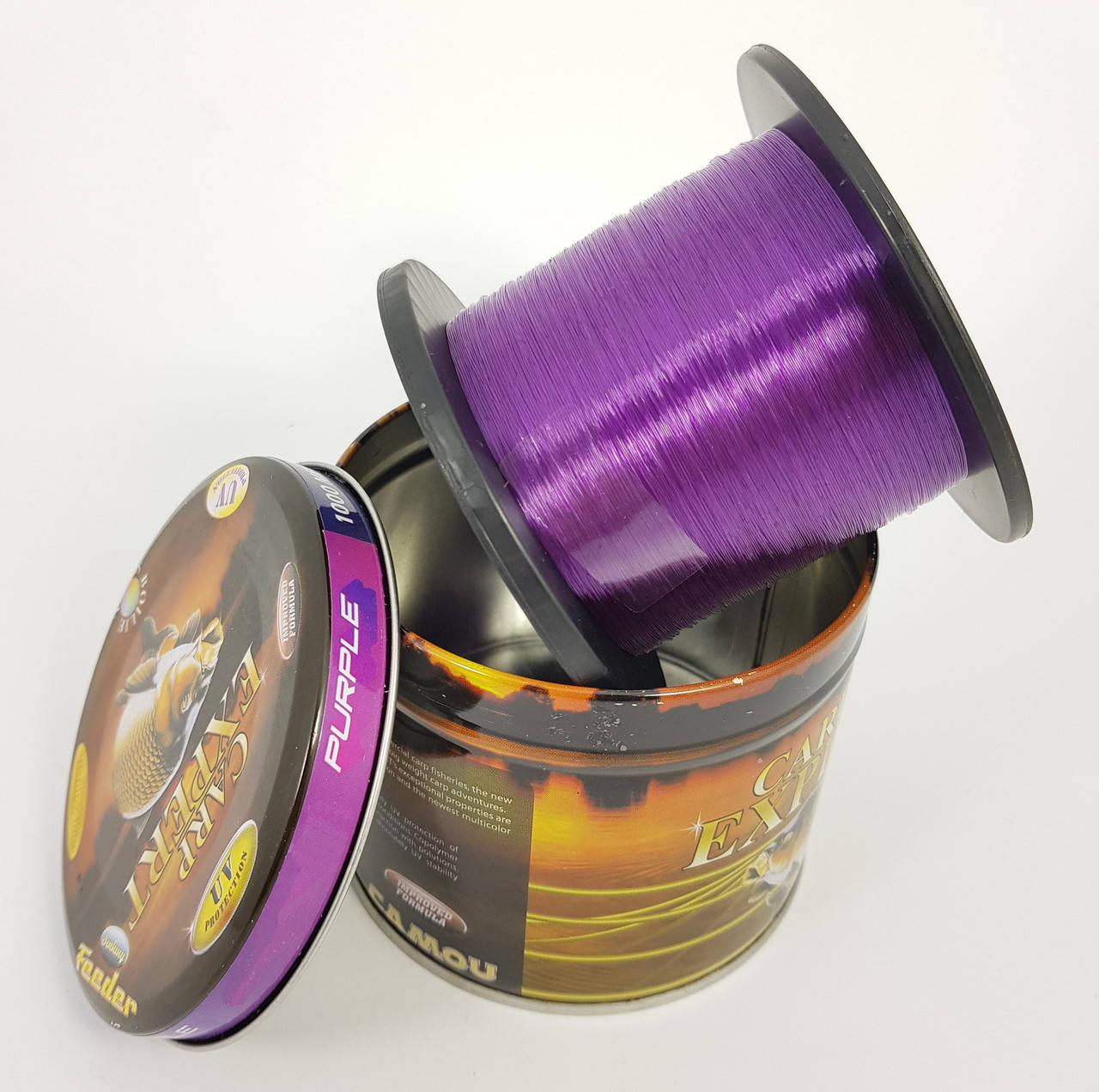 

Леска Carp Expert UV Purple 1000м 0.30мм 12.5кг, Фиолетовый