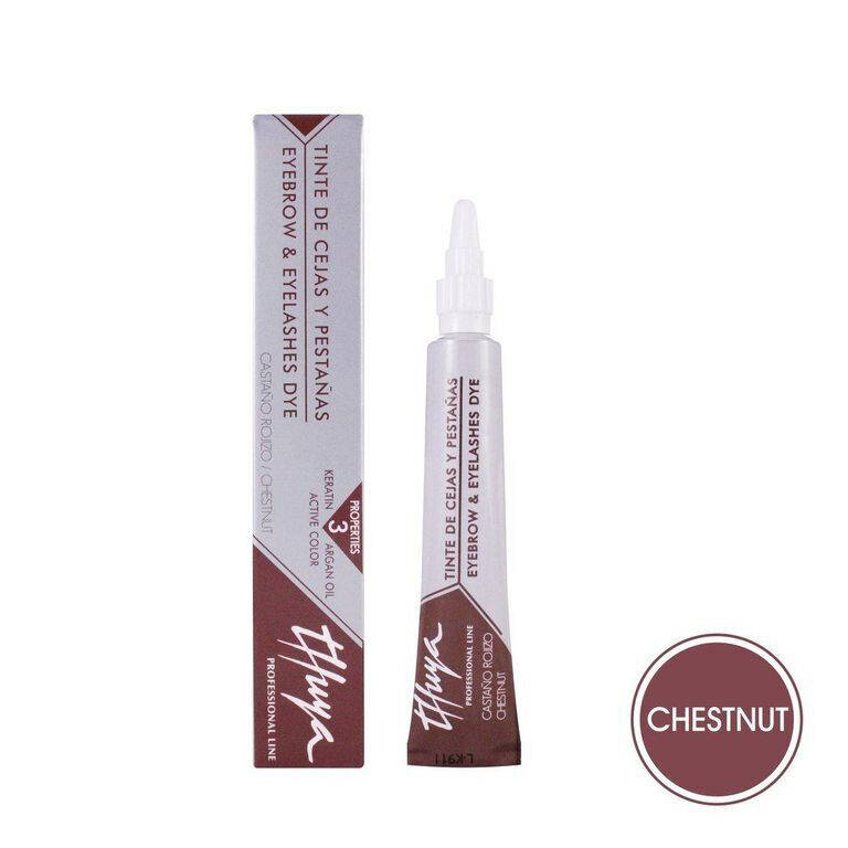

Thuya Eyebrow & Eyelashes Dye Chestnut - краска для бровей и ресниц каштановая, 14 мл