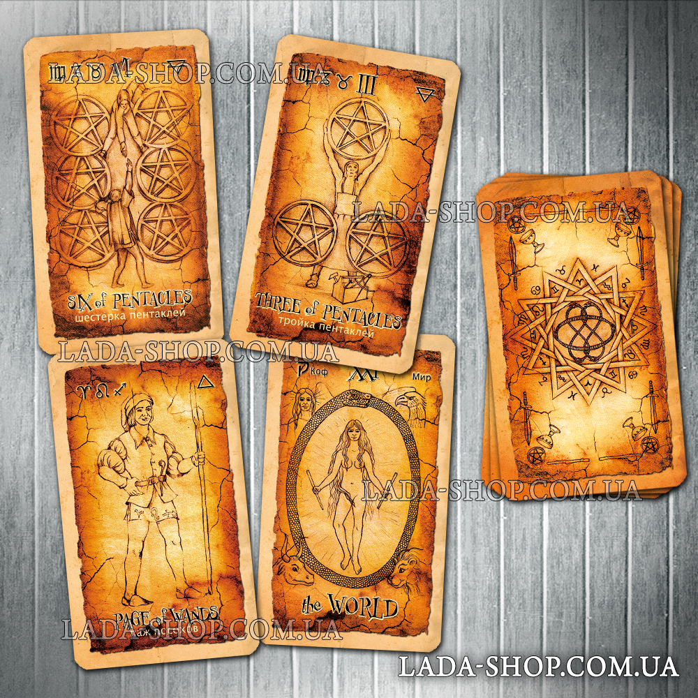 

Гадальные карты Таро Древний Свиток (Tarot of Ancient Scroll)