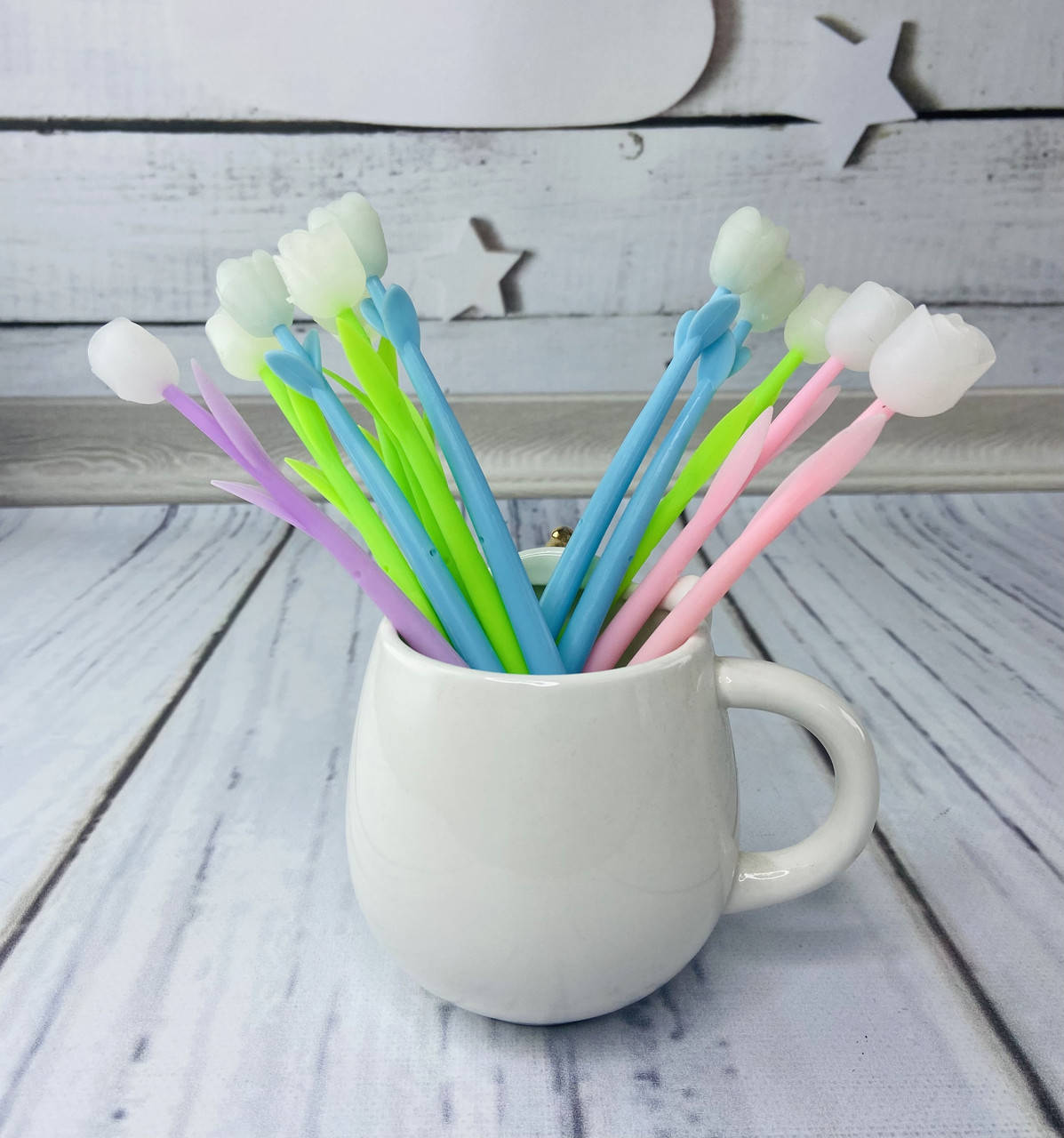 

Ручка гелевая Цветок синяя Меняет цвет DSCN287/0285 28216Ф