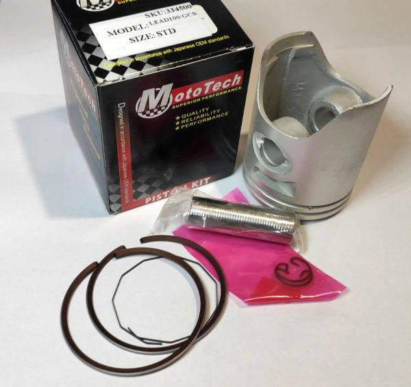 

Поршень Honda Lead-100 JF06 (Ø51,00mm, палец 13mm) STD "Mototech" (Тайвань)