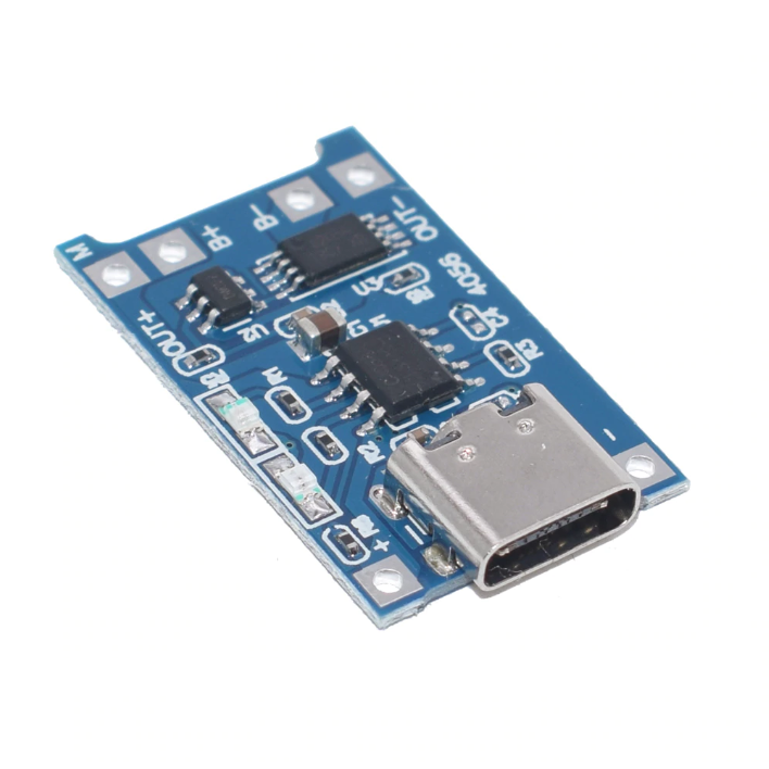 

Модуль TP4056 USB Type-C контроллер заряда 5V Li-Ion 18650 c защитой