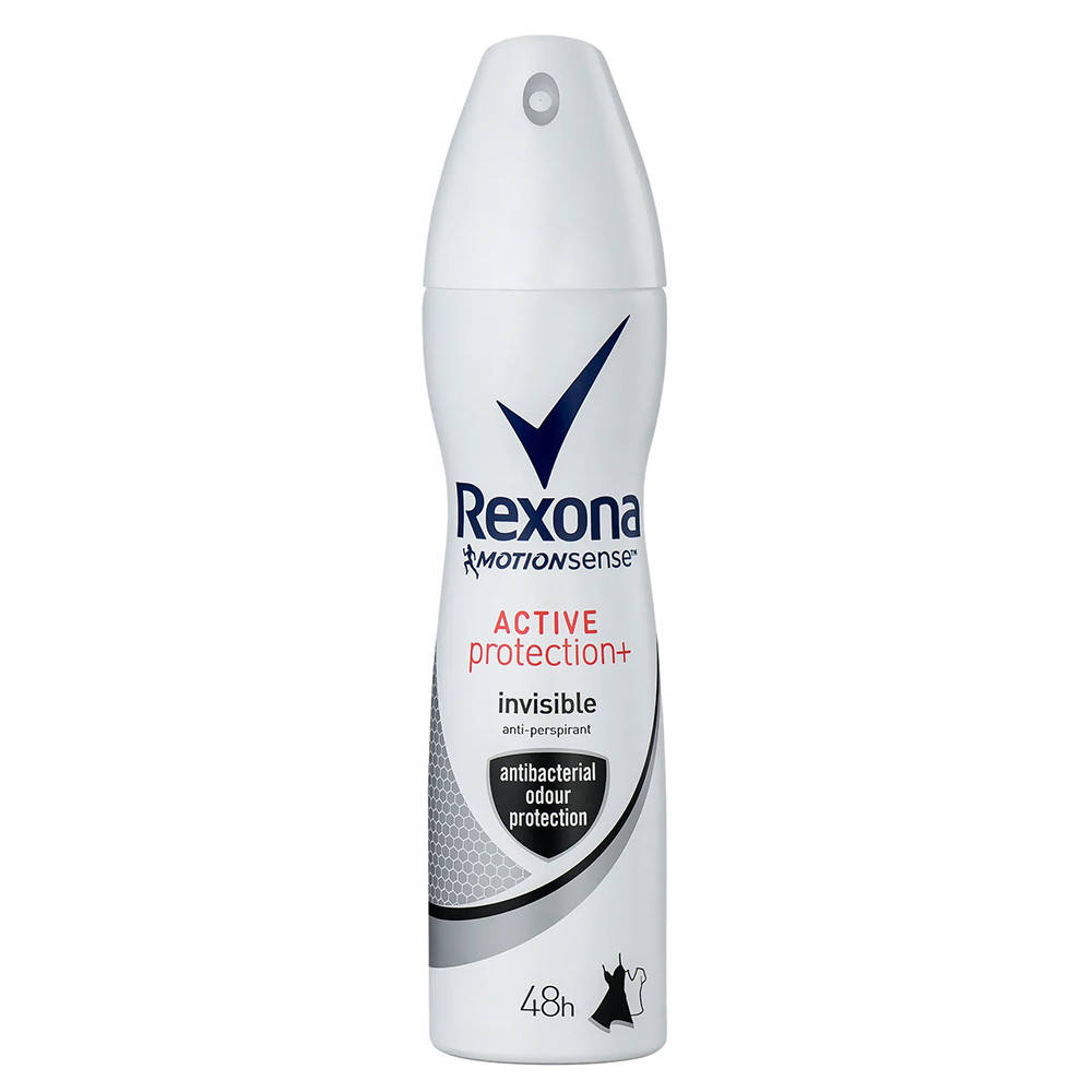 

Антиперспирант-аэрозоль женский Rexona MotionSense Active Protection+ Invisible 150 мл (8710447171301)