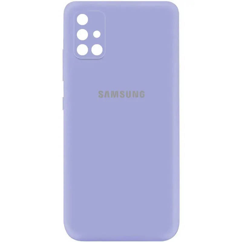 

Чехол Silicone Cover My Color Full Camera для Samsung Galaxy A71, Сиреневый