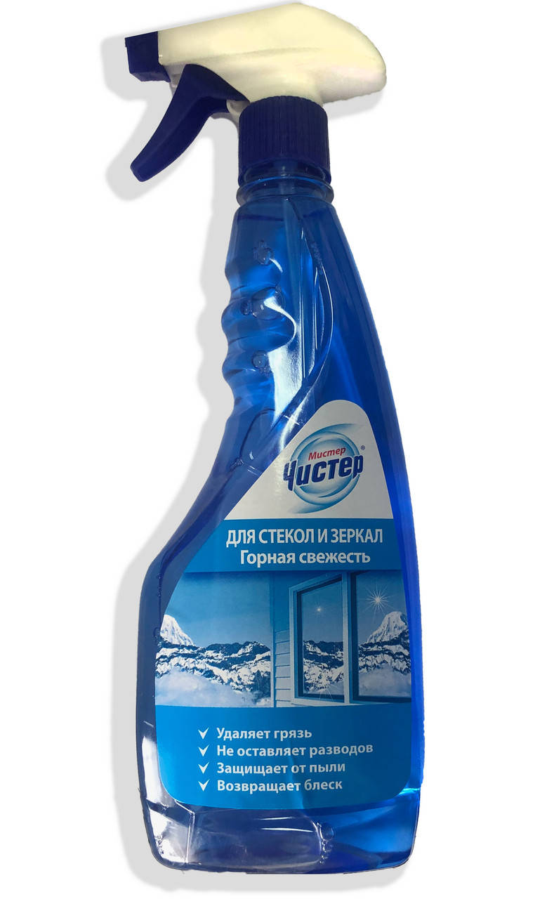 

Средство для мытья стекол и зеркал Мистер Чистер, 0,5л