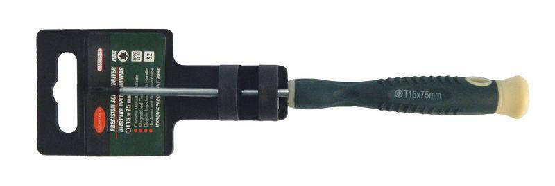 

Отвертка TORX с отверстием ювелирная T10Hх75мм ROCKFORCE RF-73707510