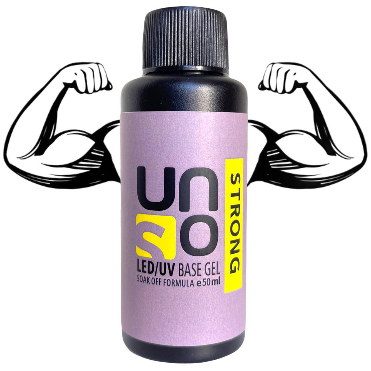 

Базовое покрытие (база,основа) для гель-лака UNO Strong Base, 50 мл.
