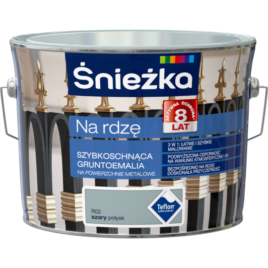 

Эмаль (грунт) NA RDZЕ R02 СЕРЫЙ (гл) 2.5 л PL