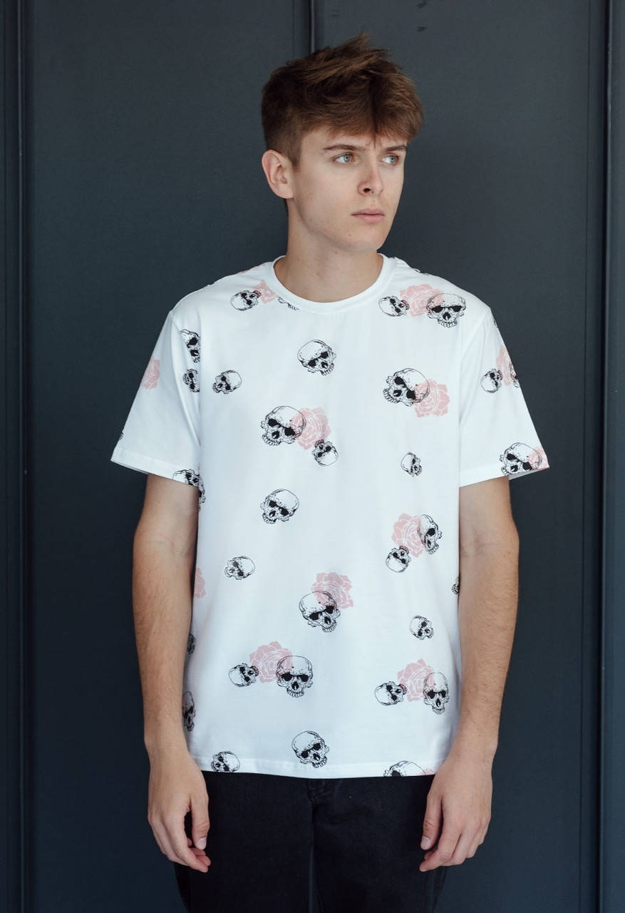 

Футболка Staff skull & rose