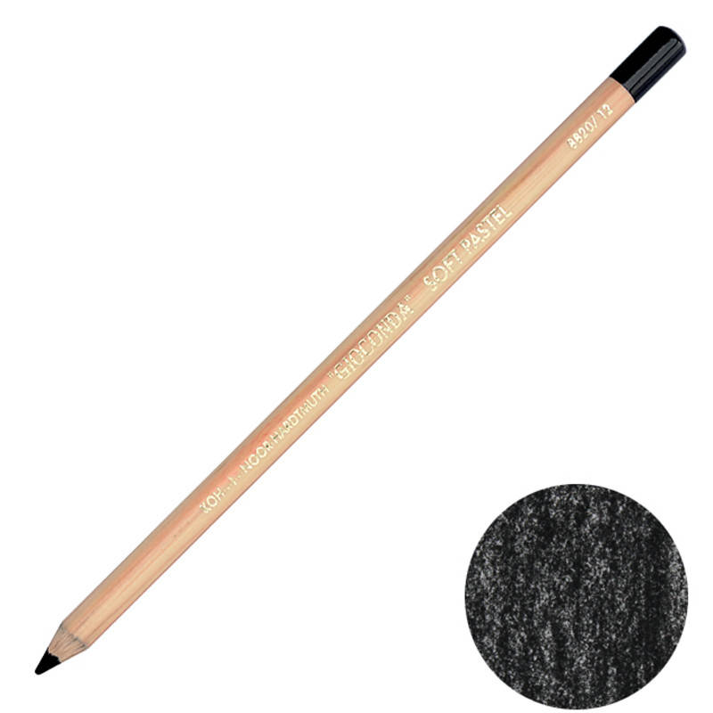 

Карандаш пастельный Gioconda 012 Ivory black Koh-i-Noor
