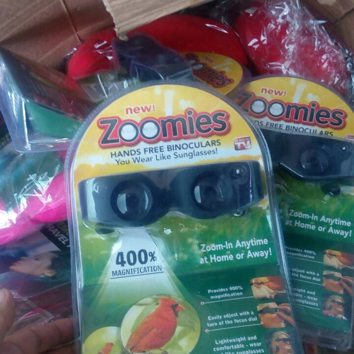 

Очки - бинокль Zoomies, увеличительные очки., Черный