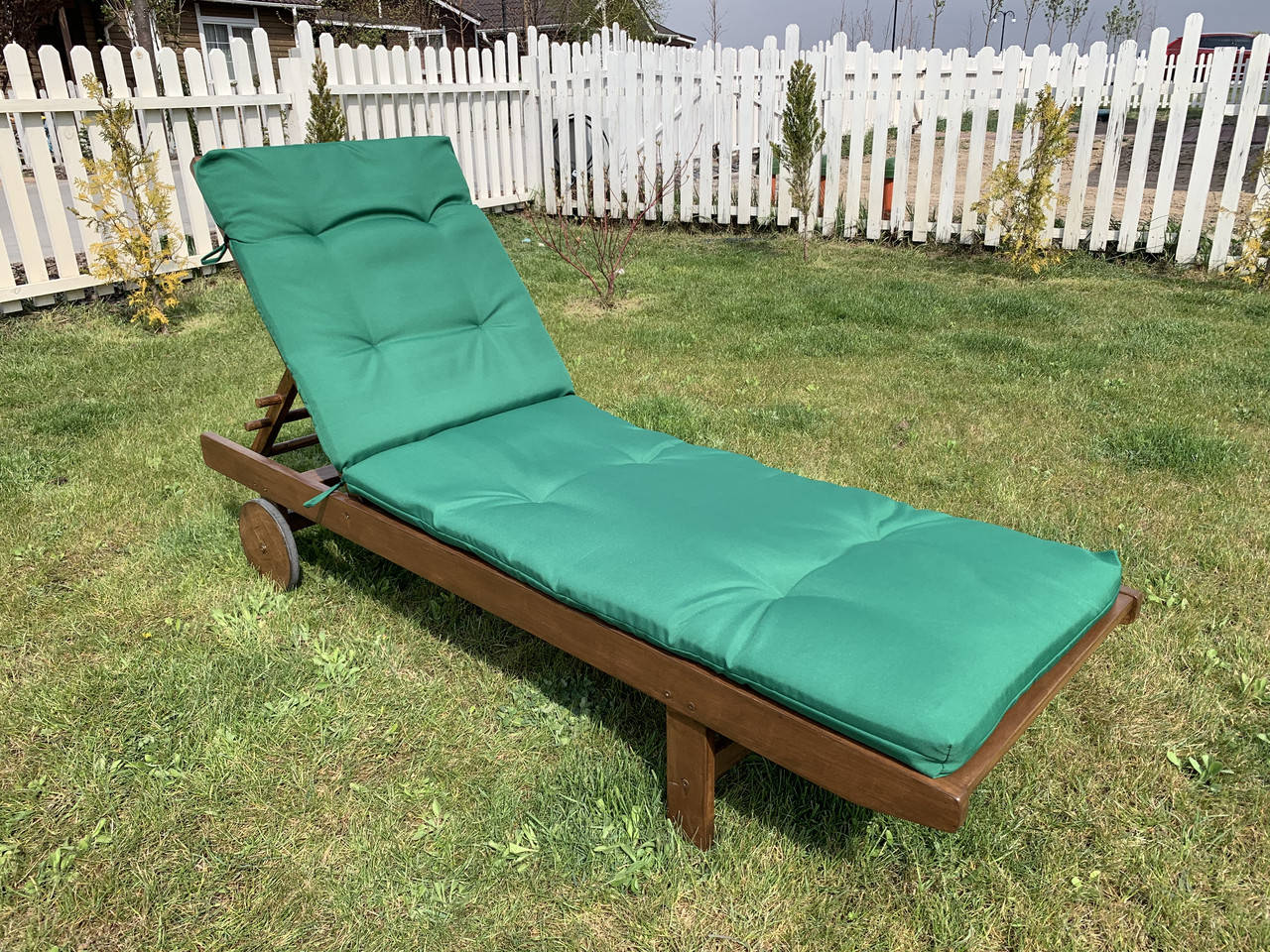 

Матрас на шезлонг 190x60x5 см Зеленый (2001)