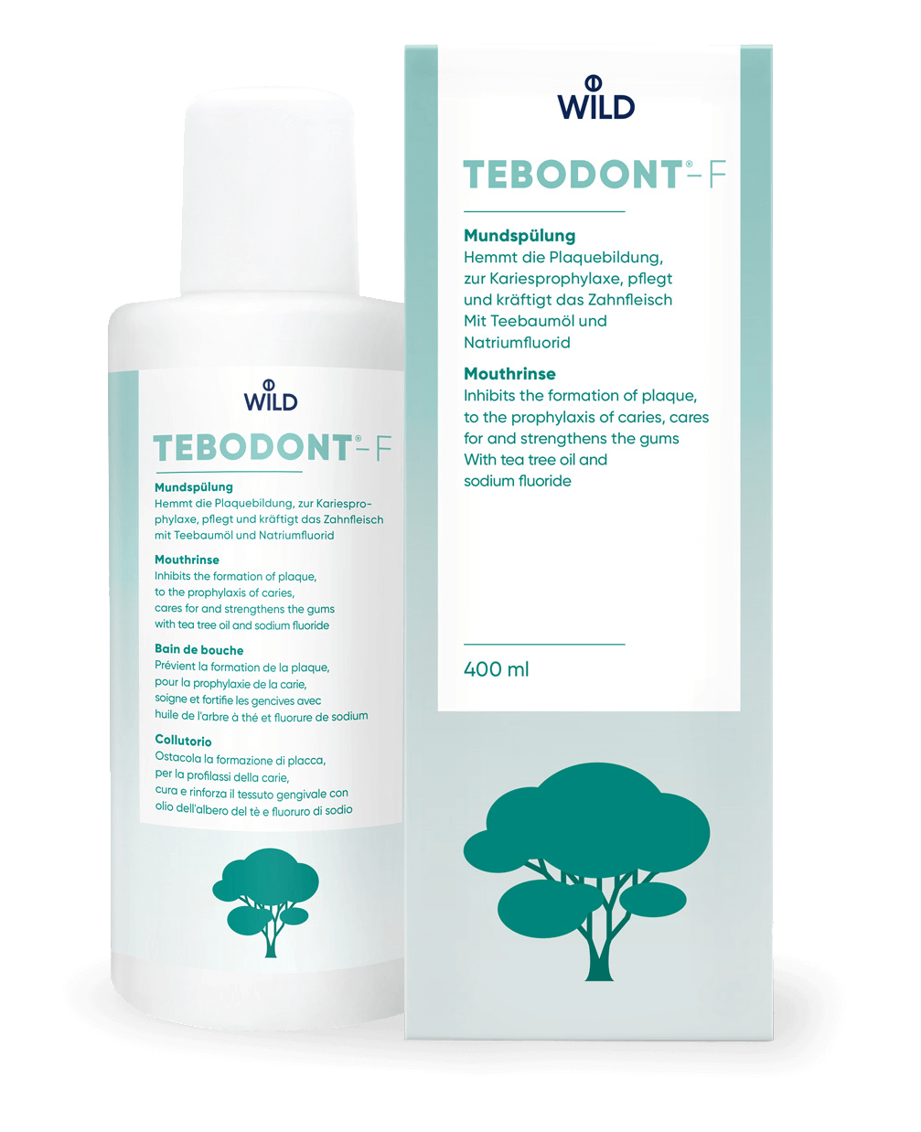 

TEBODONT-F ополаскиватель для полости рта с фторидом 400мл