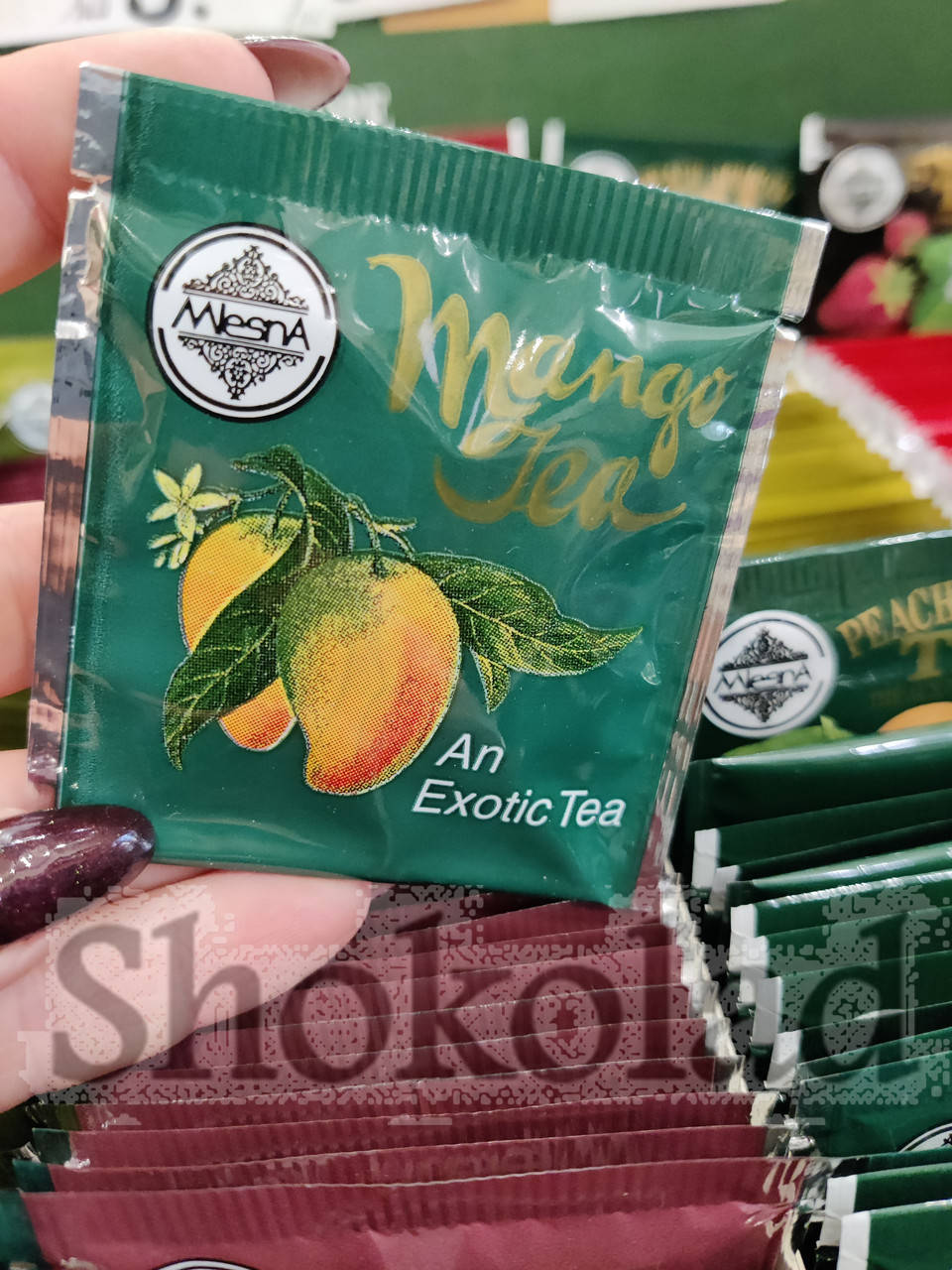 

Черный чай Mlesna Манго