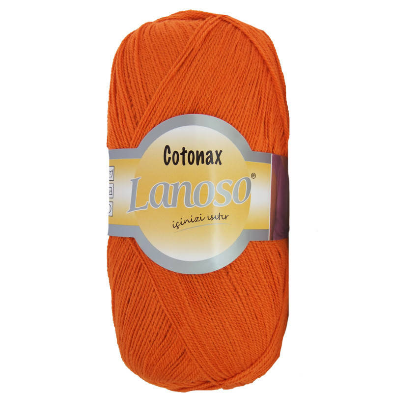 

Lanoso Cotonax № 906 оранжевый