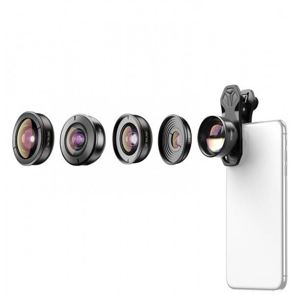 

Набор объективов для телефона 5в1 Apexel APL-HB5