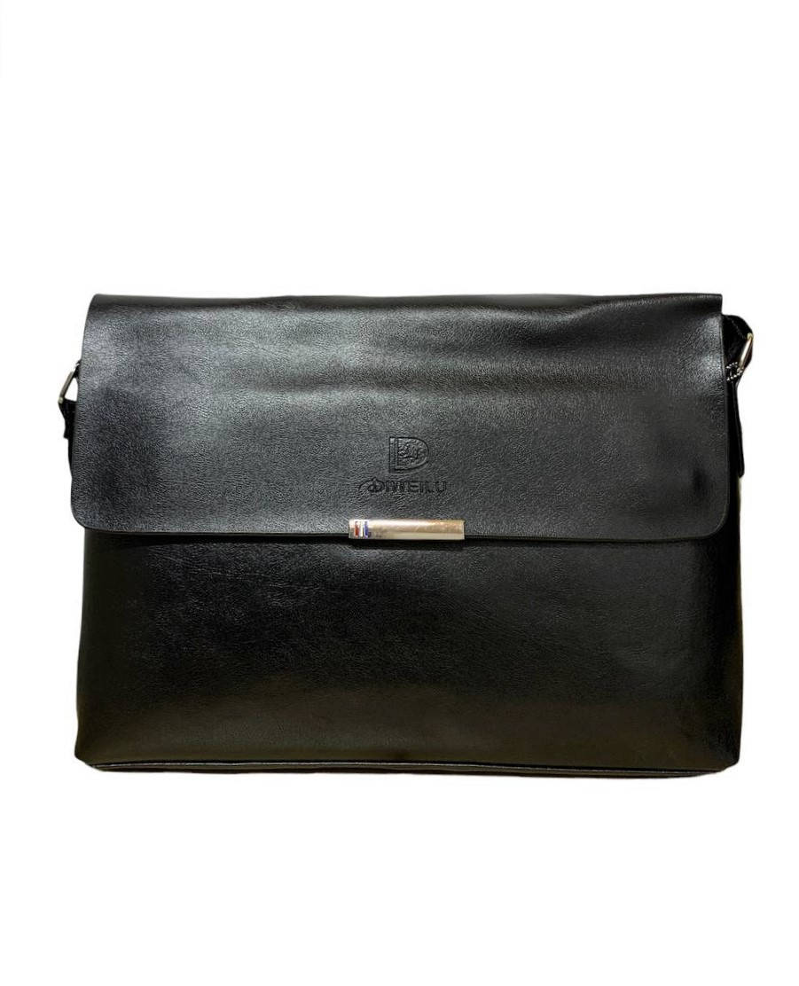 

Сумка портфель мужская черная, Черный