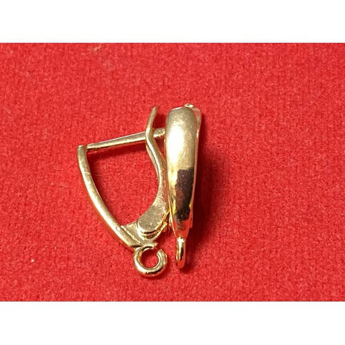 

Швензы для сережек, цвет - золото, 1 пара