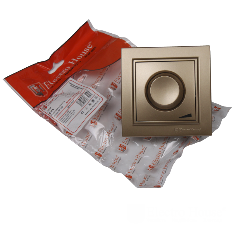 

Диммер ElectroHouse Enzo золотой EH-2115-LG