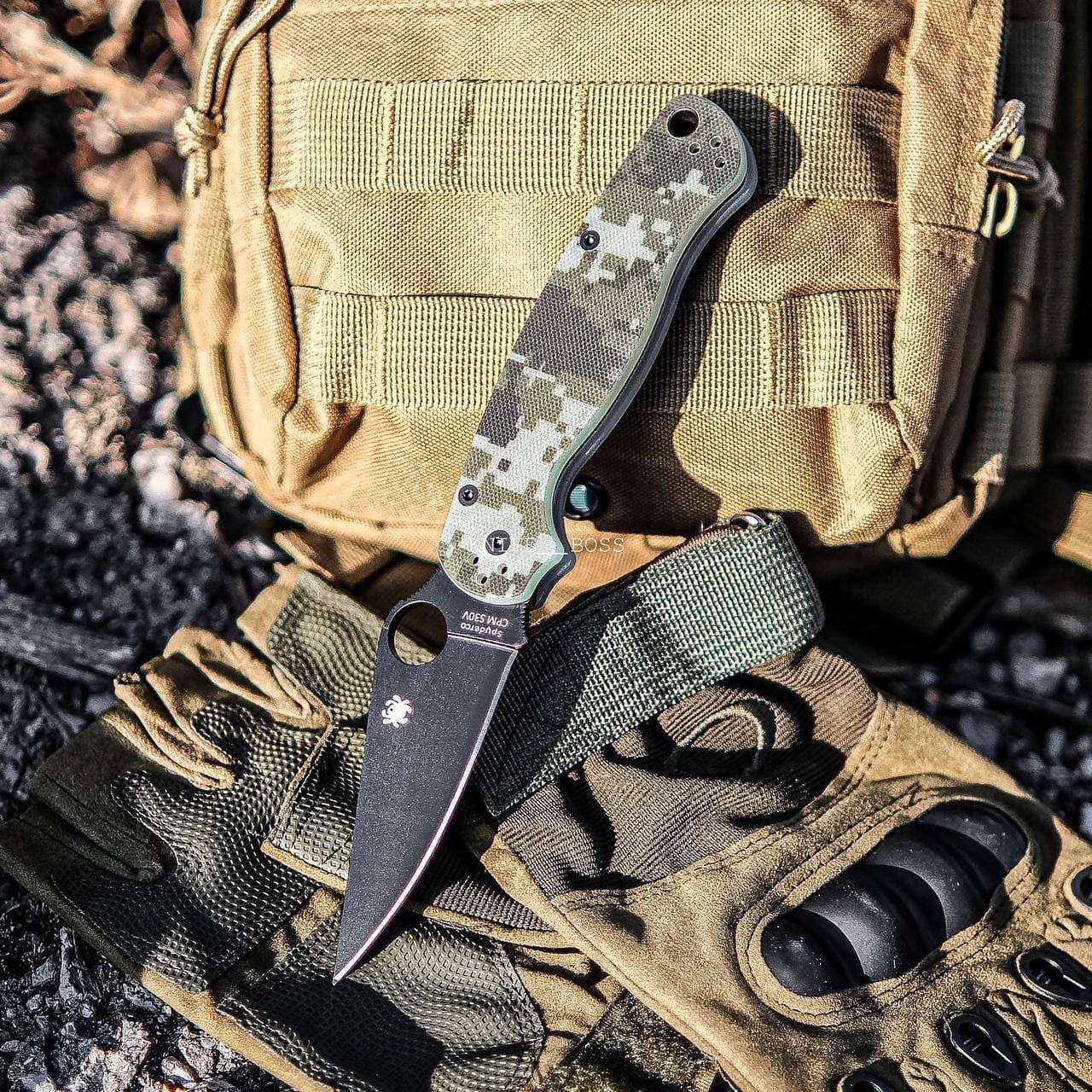 

Складной нож Spyderco Paramilitary