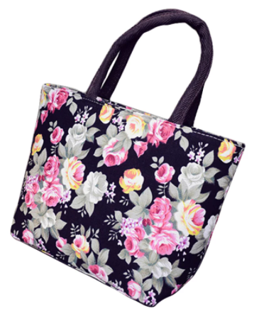 

Сумка мини 1000 Дрібниць с ручками Цветочная, 30х20х10см 5281