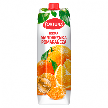 

Сок Фортуна мандарин-апельсин 100% 1л