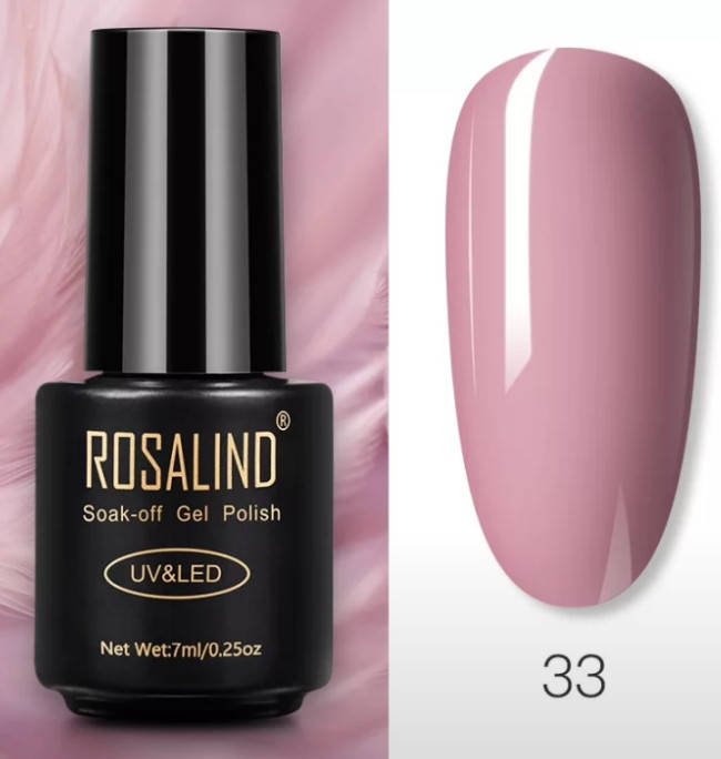

Гель лак Rosalind, 7 мл.