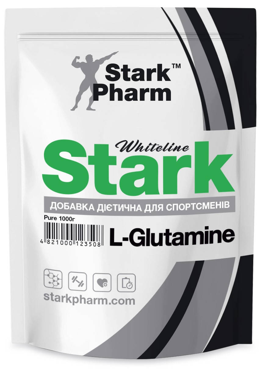 

Глютамин Stark Pharm - L-Glutamine (1000 грамм) (срок годности до 01.07.2022)
