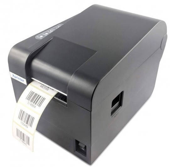 

Термопринтер этикеток и чеков Xprinter XP-235B 60мм черный