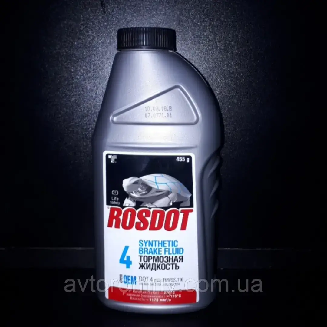 

Тормозная жидкость Черепаха Rosdot-4 0.45кг
