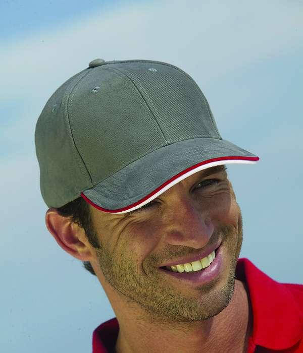 

Двойная сэндвич-кепка с 6 панелями