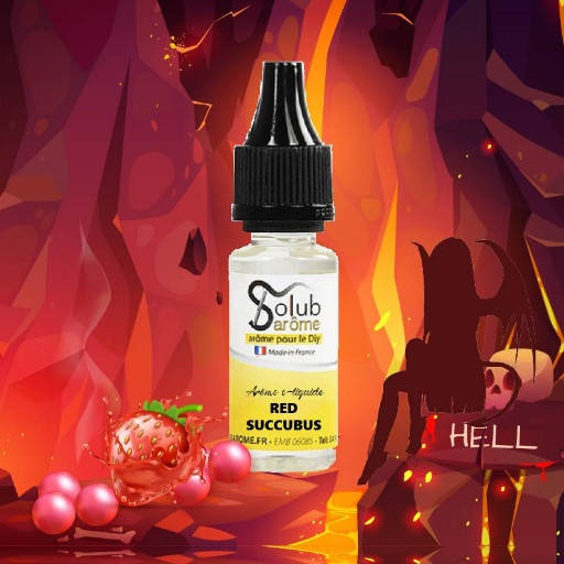 

Ароматизатор Solub "Red Succubus" со вкусом кислых ягод 5 мл