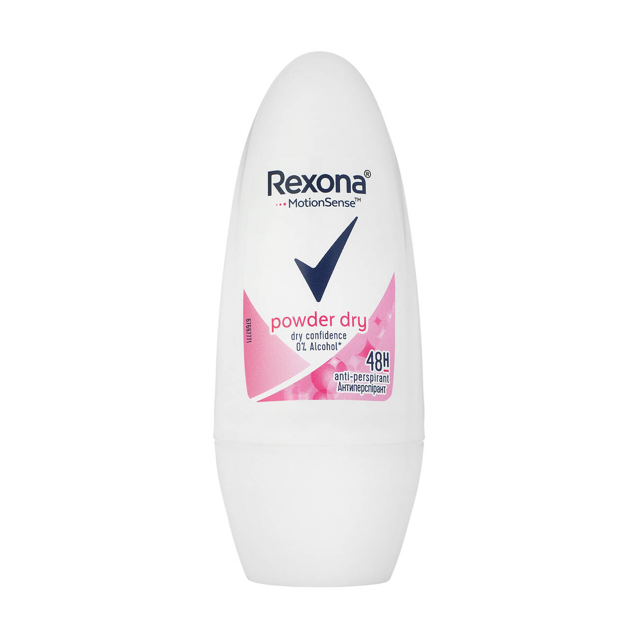 

Шариковый антиперспирант женский Rexona Motion Sense 48H Сухость пудры, 50 мл