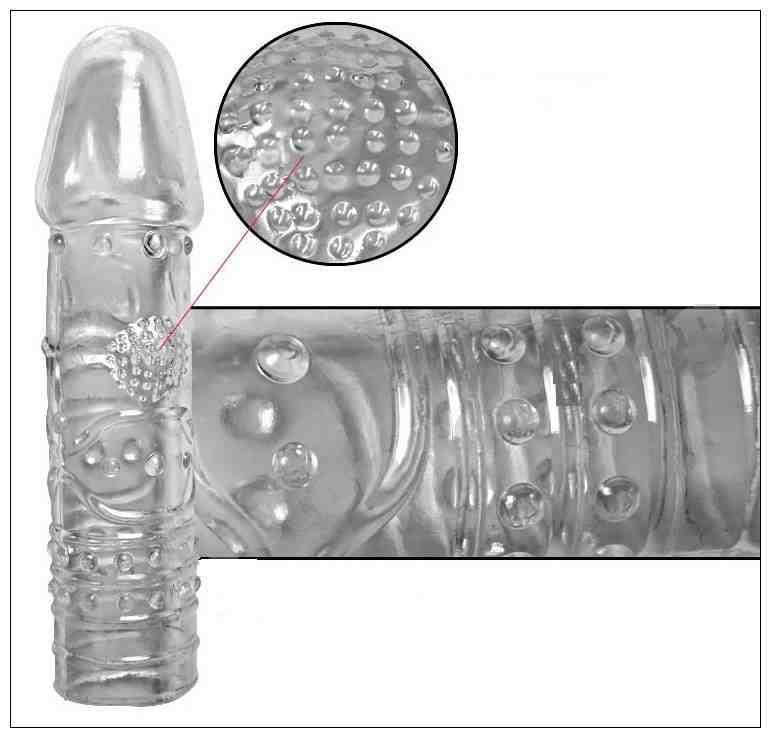 

Эластичная насадка с пупырышками Tiger all Оригинал