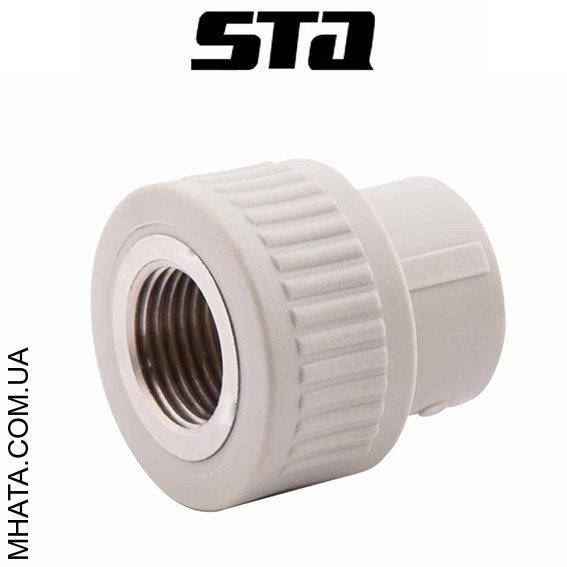 

Муфта с внутренней резьбой STA d20*1/2в (сталь), Украина