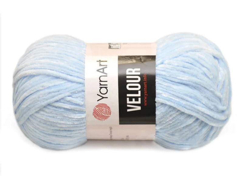 

YarnArt Velour, Голубой №851