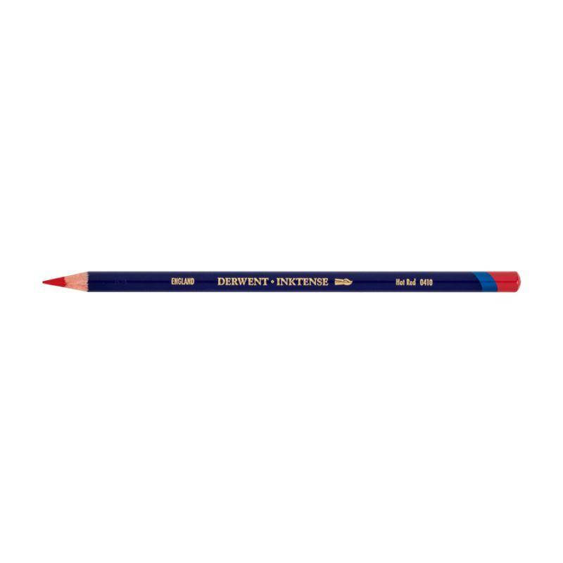 

Карандаш чернильный Inktense 0410 Красный горячий Derwent