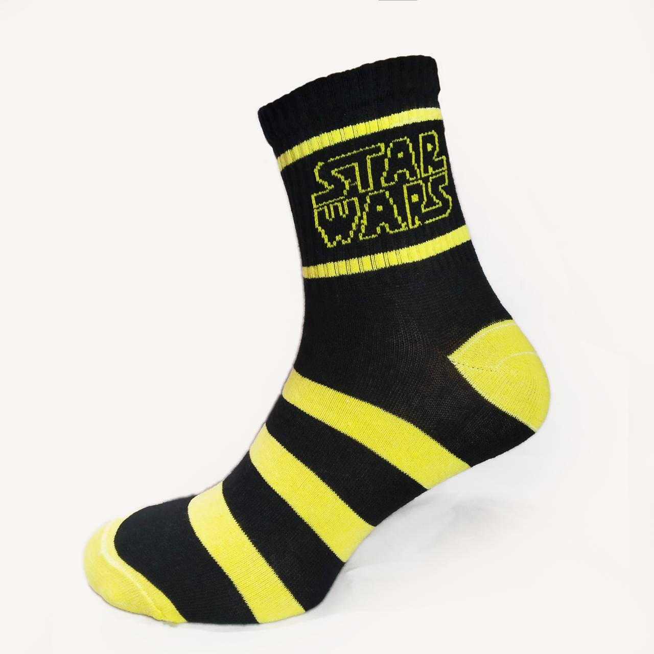 

Носки черные с принтом "Stаr Wars", Черный
