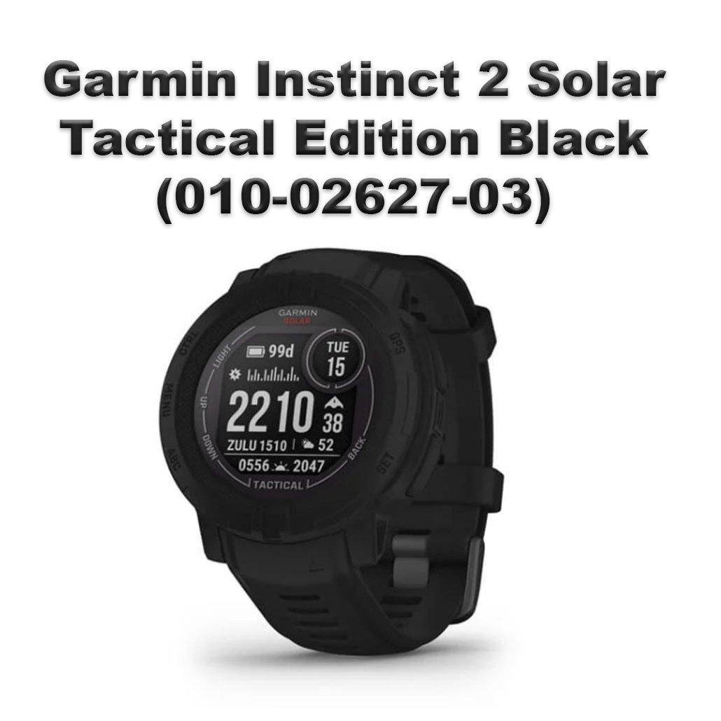 

Смарт-часы Garmin Instinct 2 Solar Tactical Edition Black (010-02627-03)