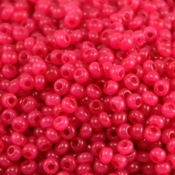 

423-10/0-17899 Бісер Чехія (алебастровий, малиновий)