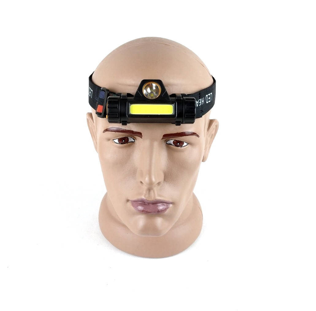 

Фонарик налобный, Черный